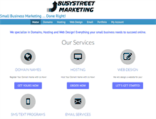 Tablet Screenshot of busystreet.com